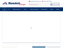 Tablet Screenshot of manutecheurope.com